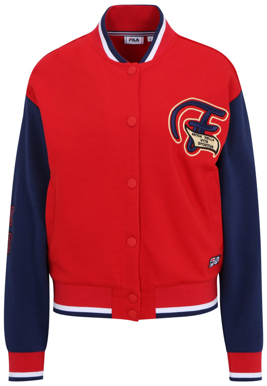 BOMBER TRUE RED/MEDIEVAL BLUE Women