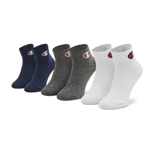 SOCKS 3 PACK NNY/WHITE/CCOM Unisex