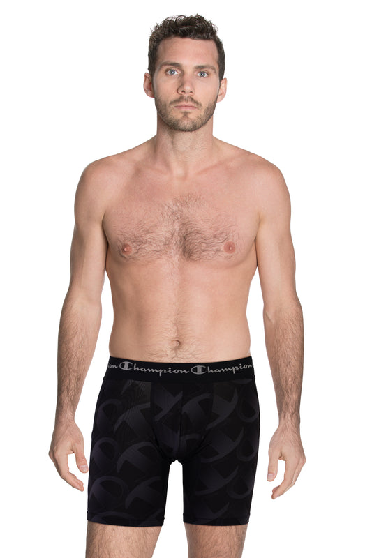 BOXERS BLACK PRINTED Men